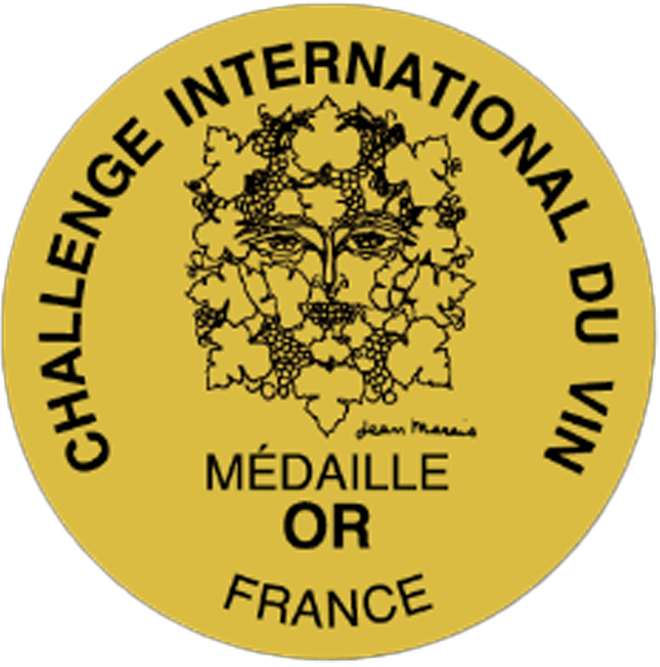 Médaille d'Or Challenge International du Vin
