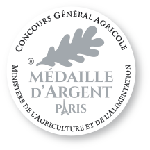 Médaille d'Argent Concours Général Agricole de Paris