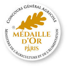 Médaille d'Or Concours Général Agricole de Paris