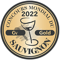 Médaille d'Or Concours Mondial du Sauvignon 2022