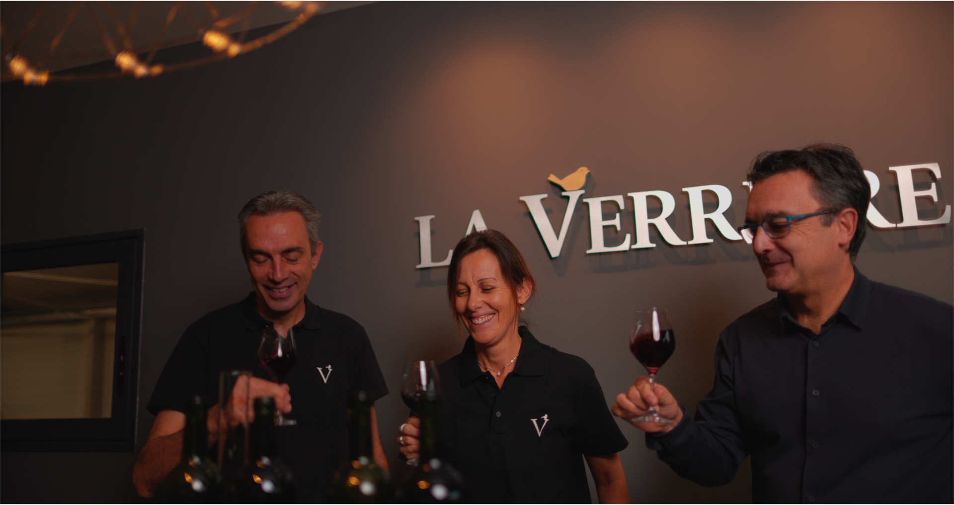 Dégustation de vins au Château La Verrière